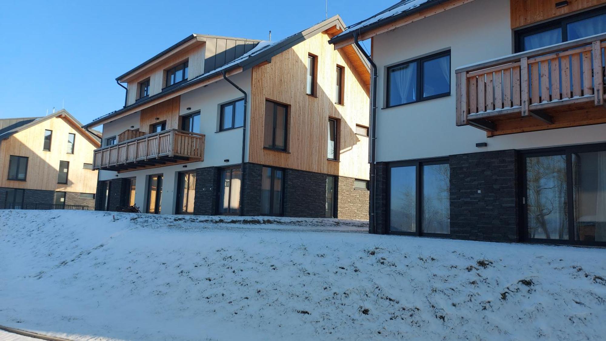 Lipno Apartments Bergmax, Ski Areal Lipno 16Min Dojezd - Resort Male Lipno S Terasou A Zahradkou, Parking Free Černá v Pošumaví Extérieur photo