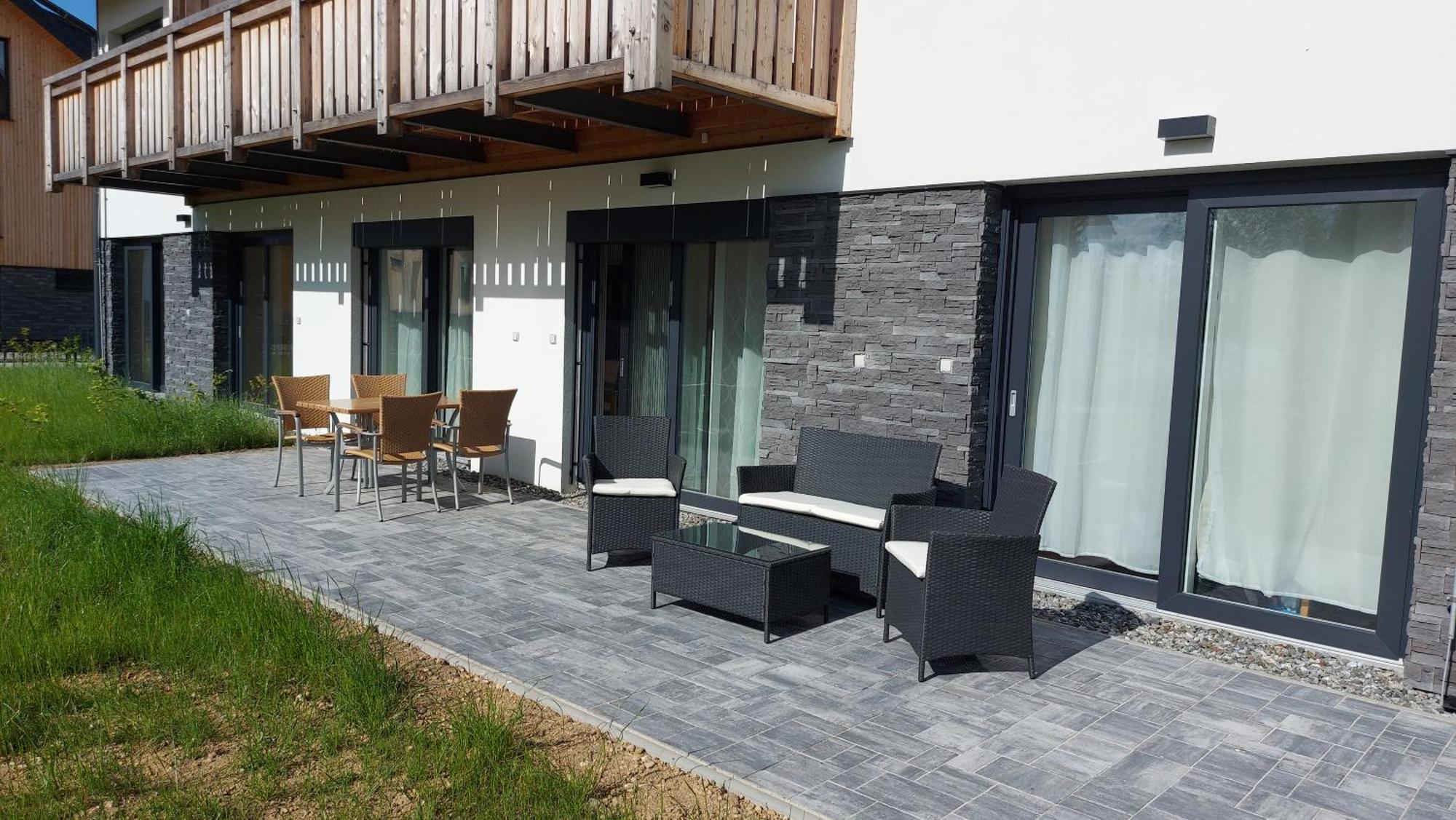 Lipno Apartments Bergmax, Ski Areal Lipno 16Min Dojezd - Resort Male Lipno S Terasou A Zahradkou, Parking Free Černá v Pošumaví Extérieur photo